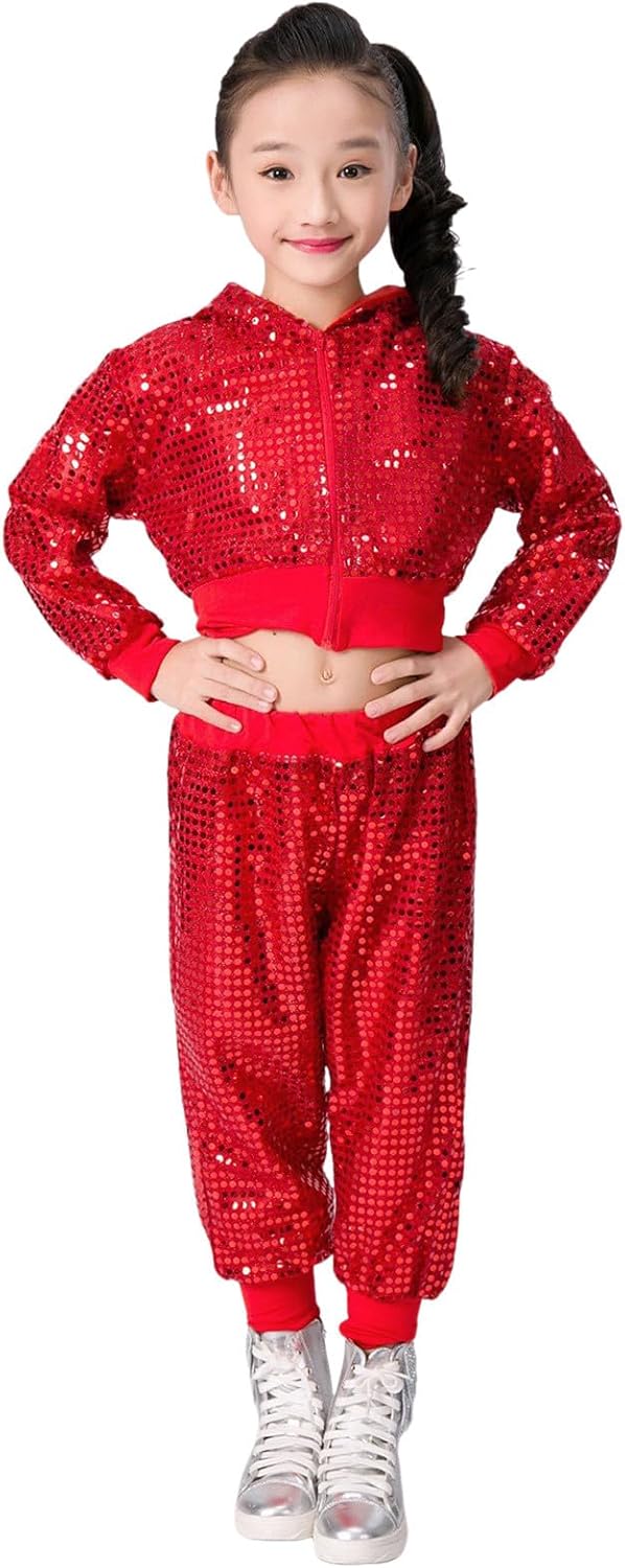 Cute Sequin Glitter Party Costume Gown Set for Baby Toddler