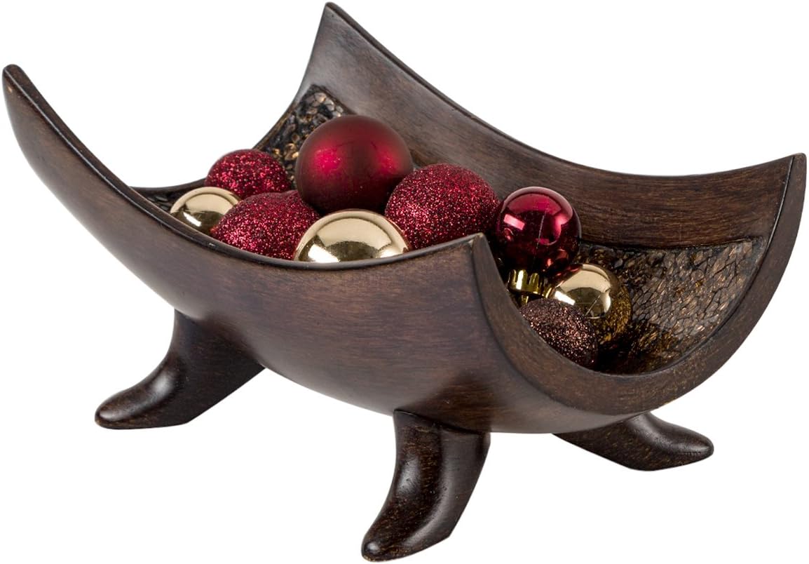Creative Scents Schonwerk Brown Decorative Bowl - 10 Resin 1
