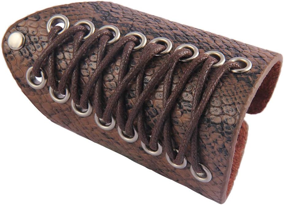 GelConnie Leather Wristband Viking Arm Guard