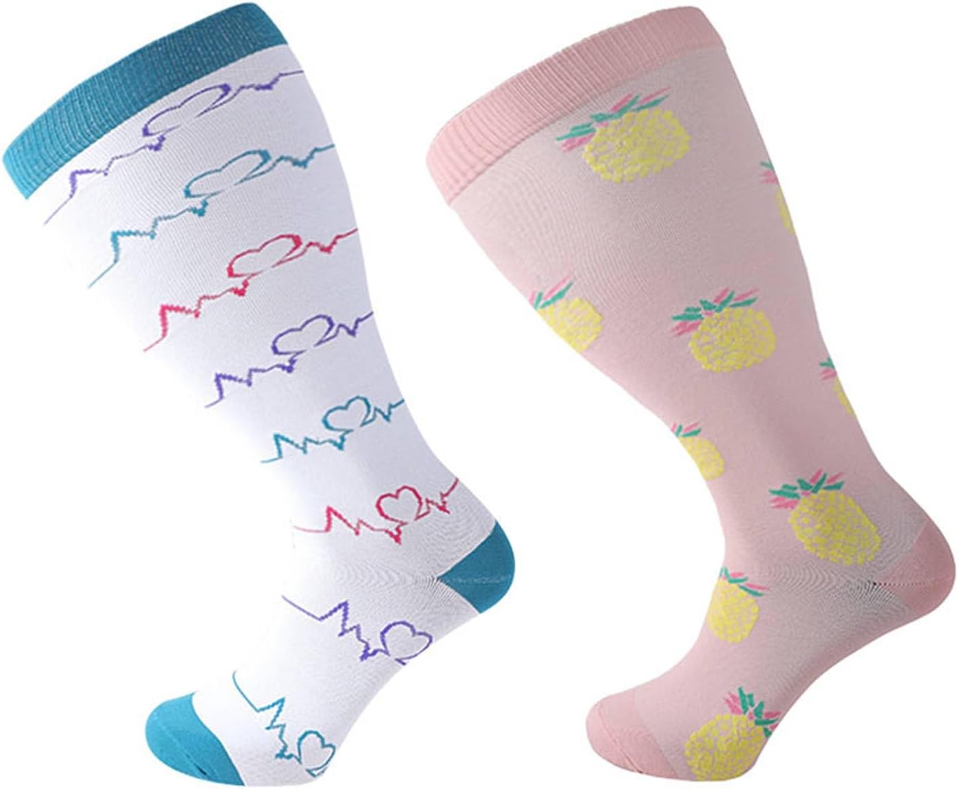 GIERIDUC Womens Mini Crew Ankle Socks Plus Size
