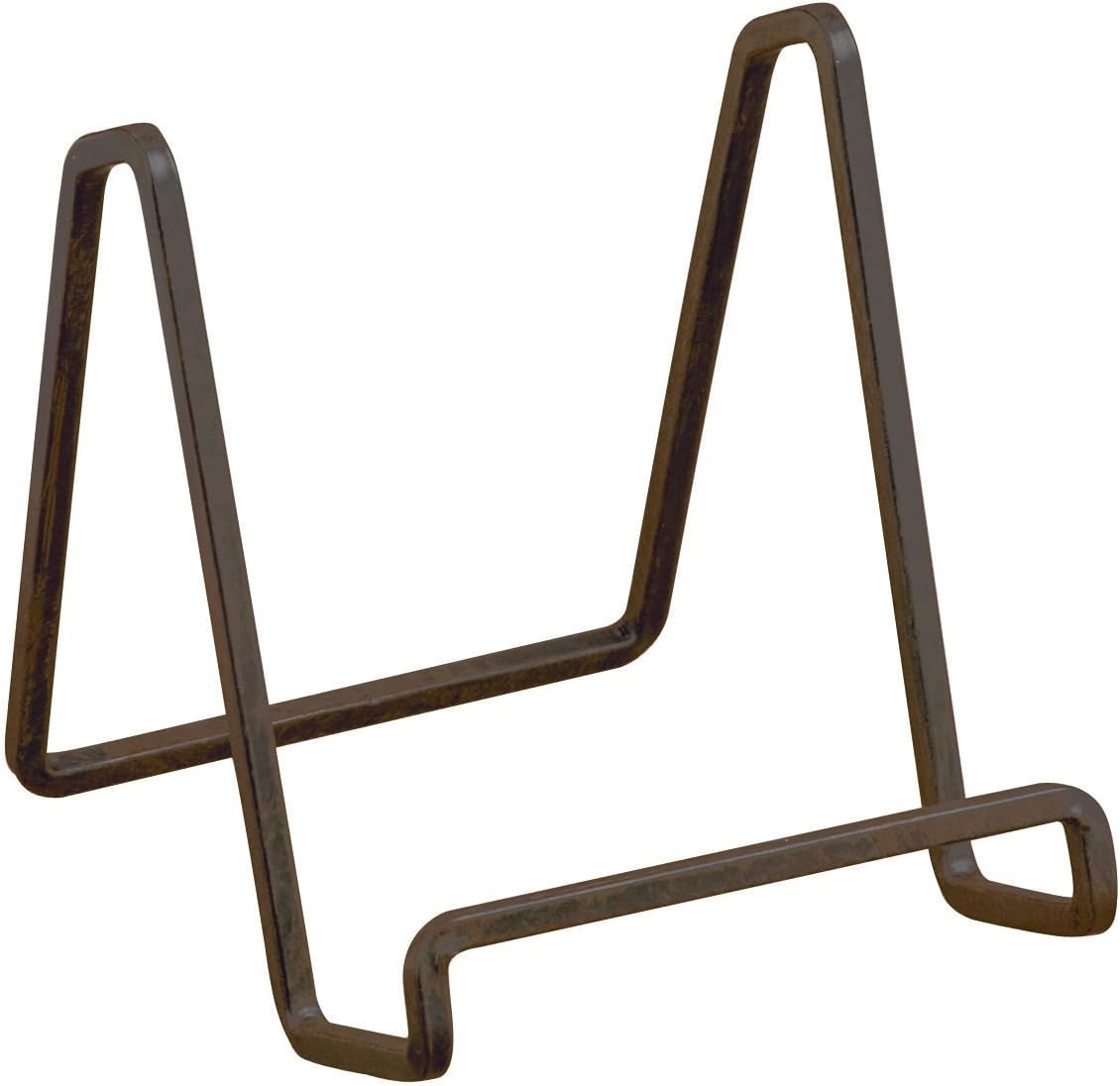 TRIPAR 4-Inch Mahogany Square Book Holder Stand
