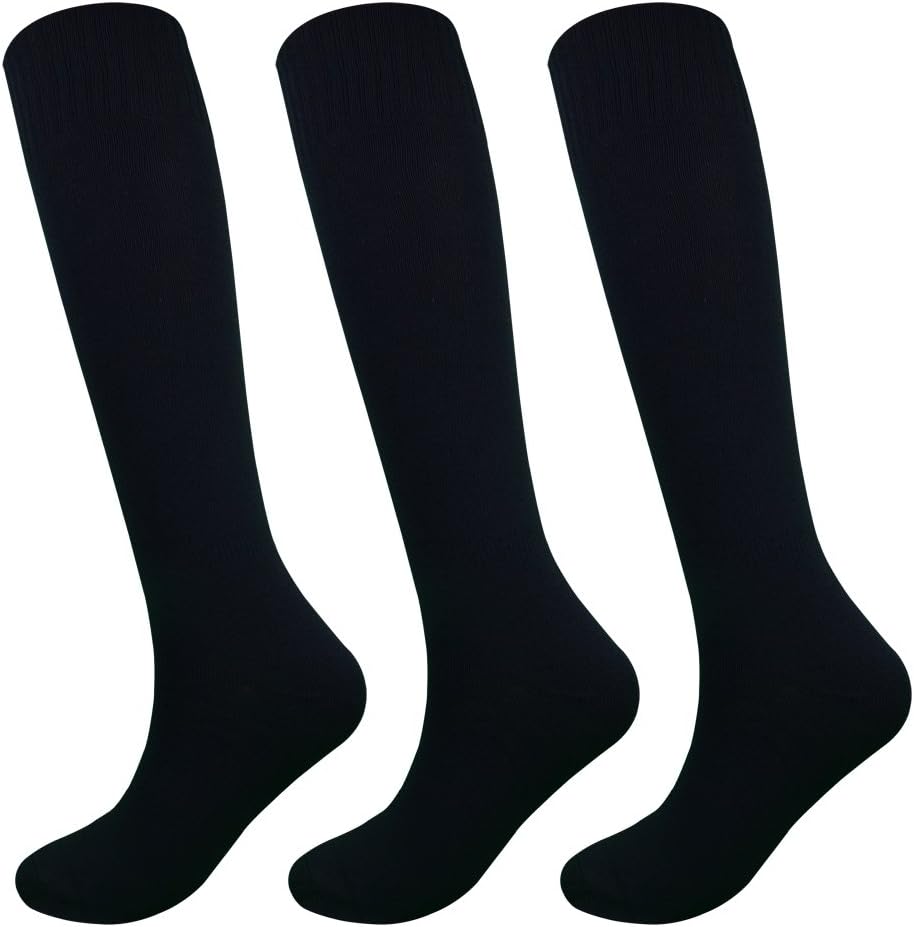 Fitliva Knee High Sports Socks Unisex Multicolor