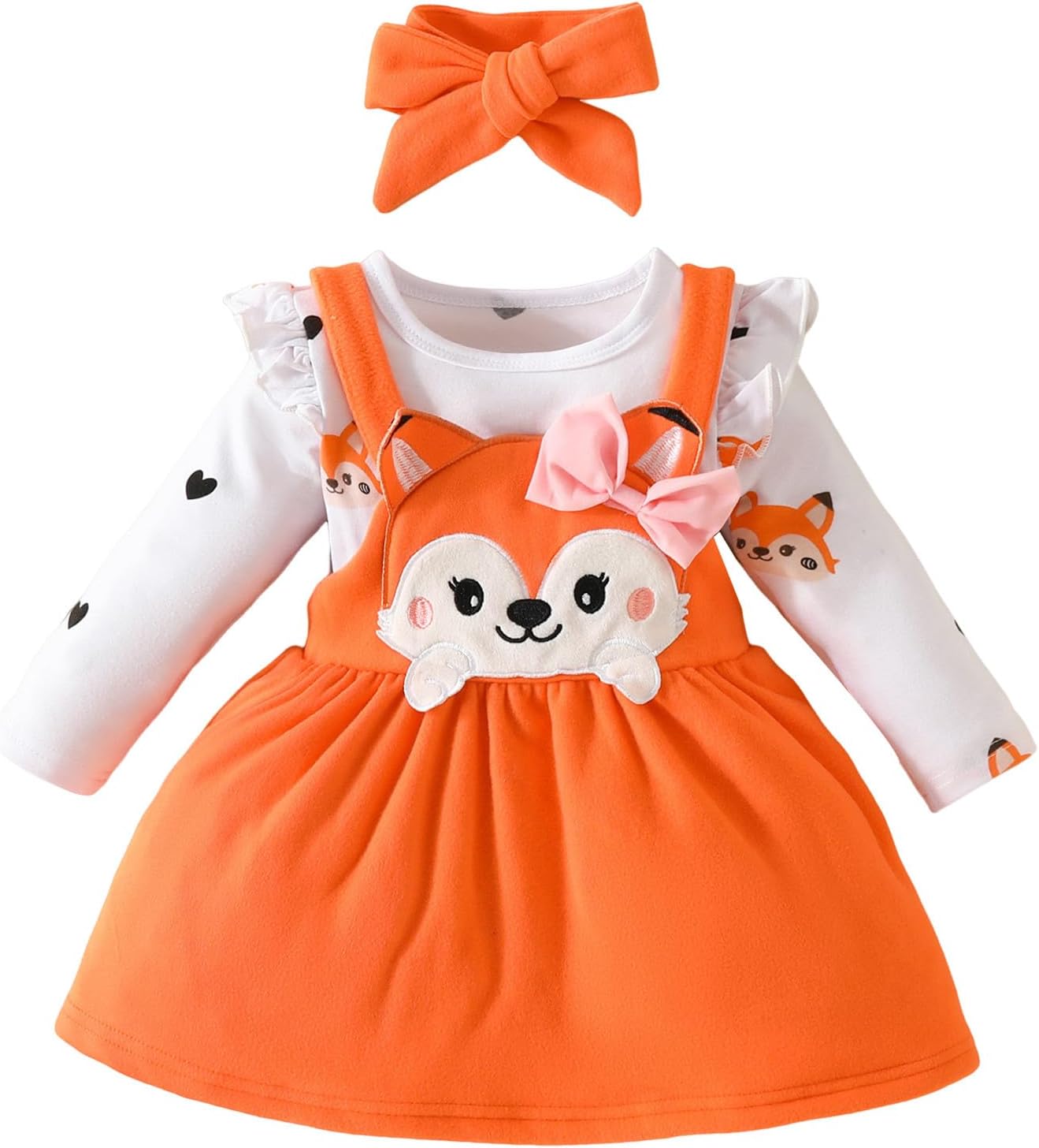 Infant Toddler Fall Outfits for Girls 12-24 Months
