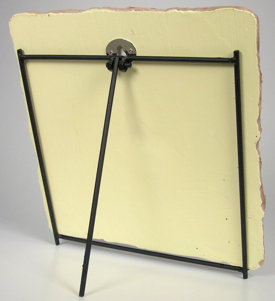 Black Metal Folding Easels - Set of 3 7 H