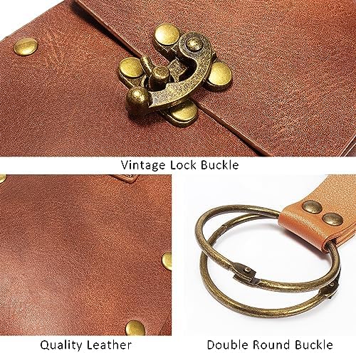 SUMGOGO Steampunk Belt Pouch Medieval Bag with Leather Strap