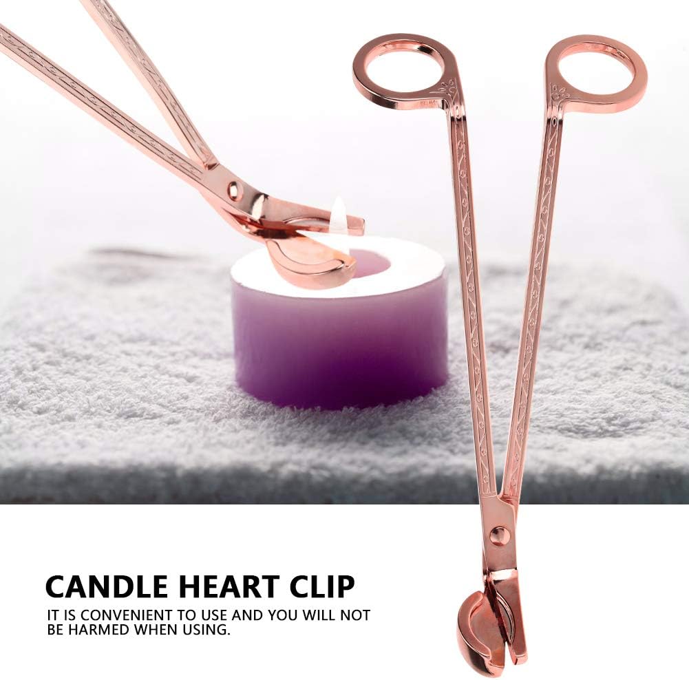 Walfront Rose Gold Candle Wick Trimmer