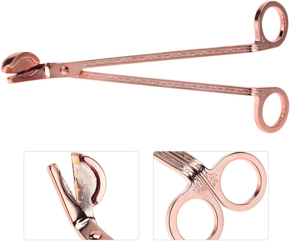 Walfront Rose Gold Candle Wick Trimmer