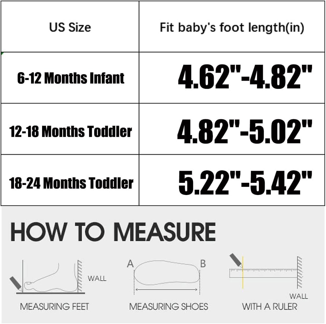 Newsonet Baby Walker Shoes for Boys Girls 6-24 Months 1