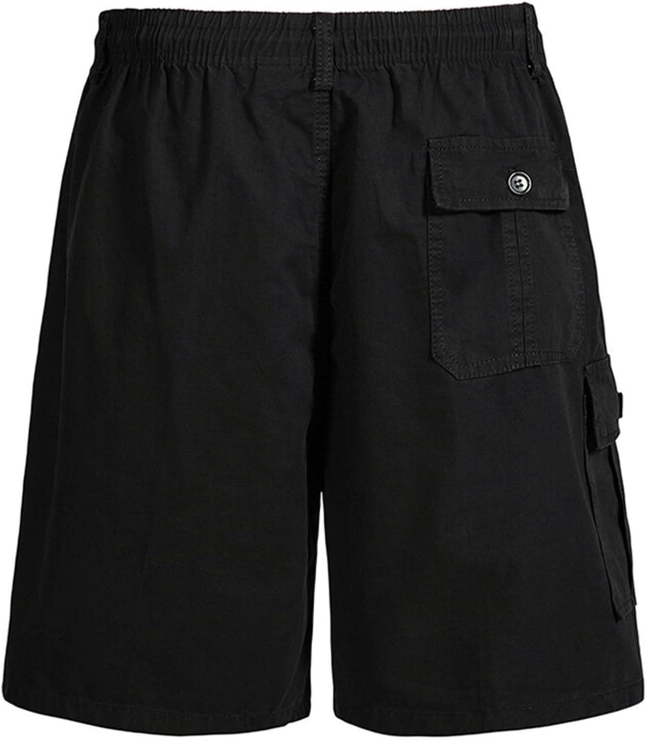 Finelylove Mens Cargo Shorts - Elastic Waist Quick Dry Durable