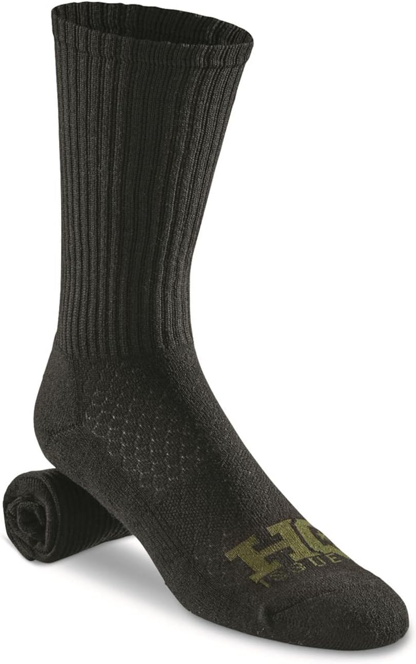 HQ ISSUE Mens Tactical Boot Socks 10 Pairs 1