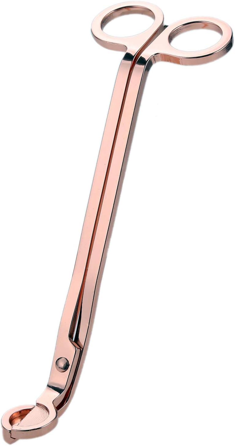MUXSAM Rose Gold Candle Wick Trimmer Set 1
