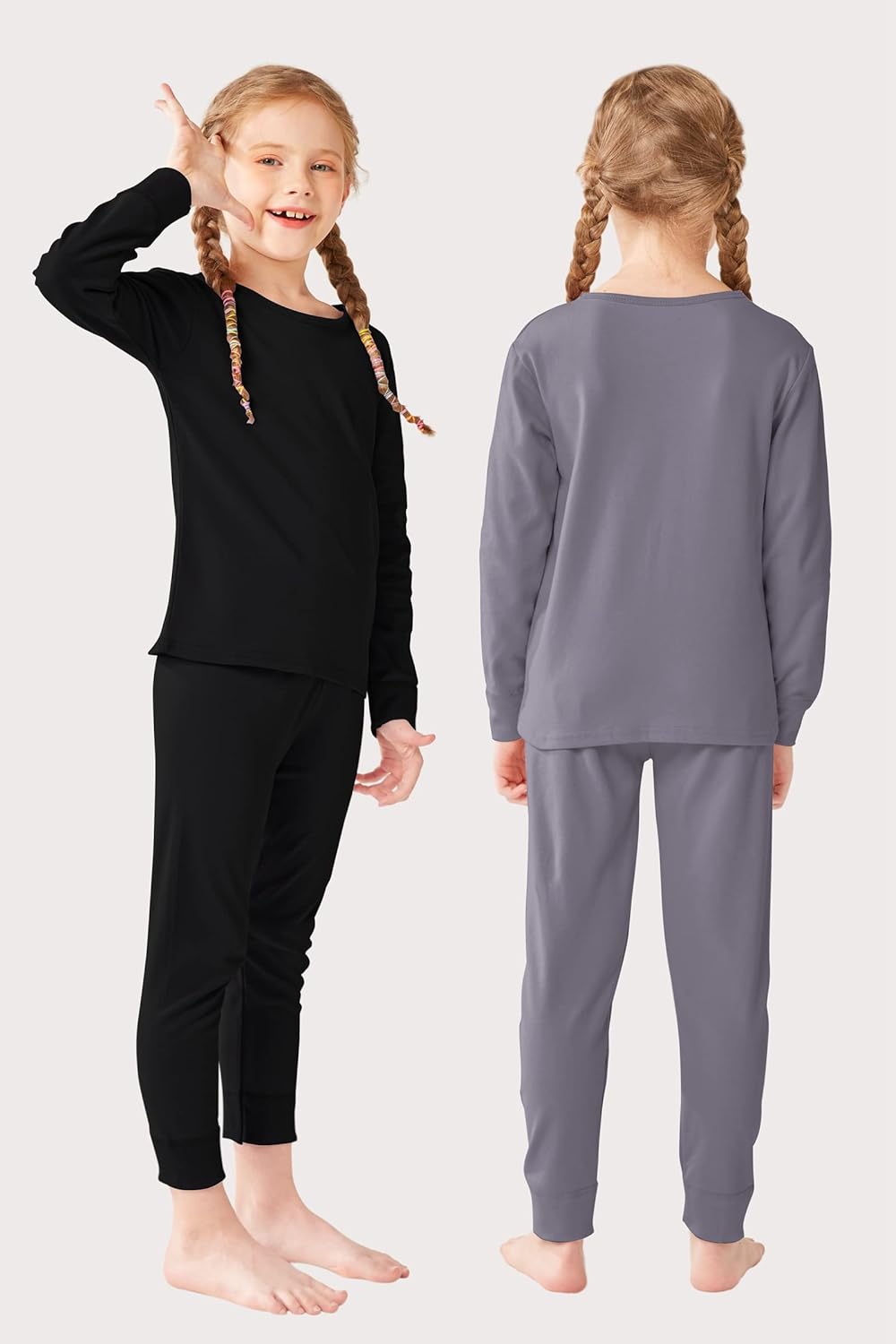 Resinta Toddler Girls Thermal Cotton Underwear Set