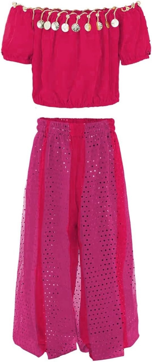 Cute Baby Girl Cotton Blend Belly Dance Costume