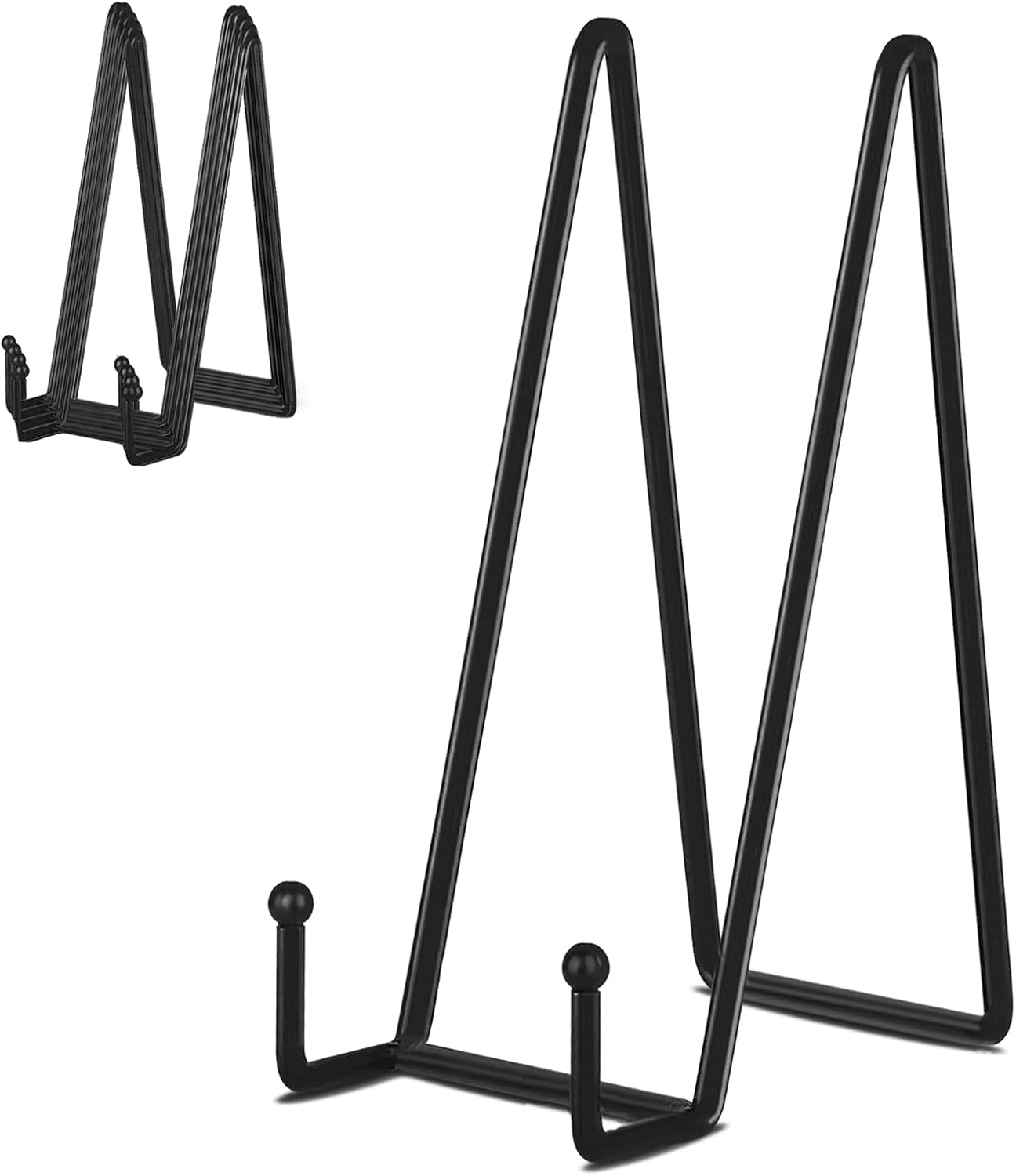 IBosins 5 Pack 10 Inch Easel Display Stand for Photos Books Collectibles