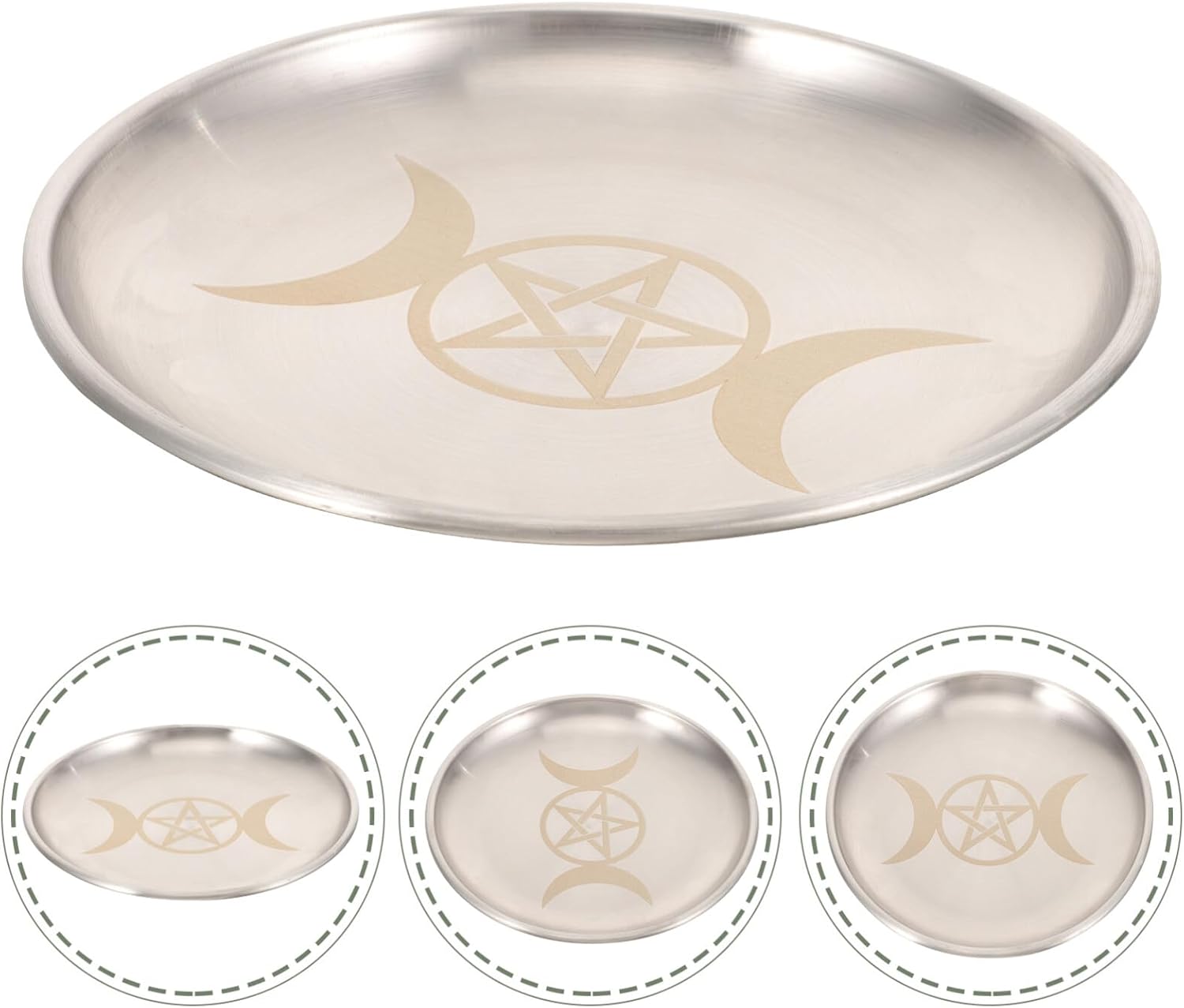 STOBAZA Moon Star Phase Candlestick Holder