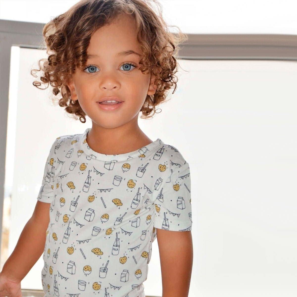 Bellabu Bear Kids Shorts Set for Boys Girls 1