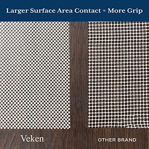 Veken 6x9 Ft Rug Pad Gripper for Hardwood Floors 1