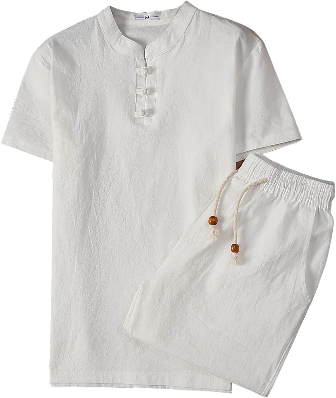 Mens 2 Piece Summer Beach Yoga Set