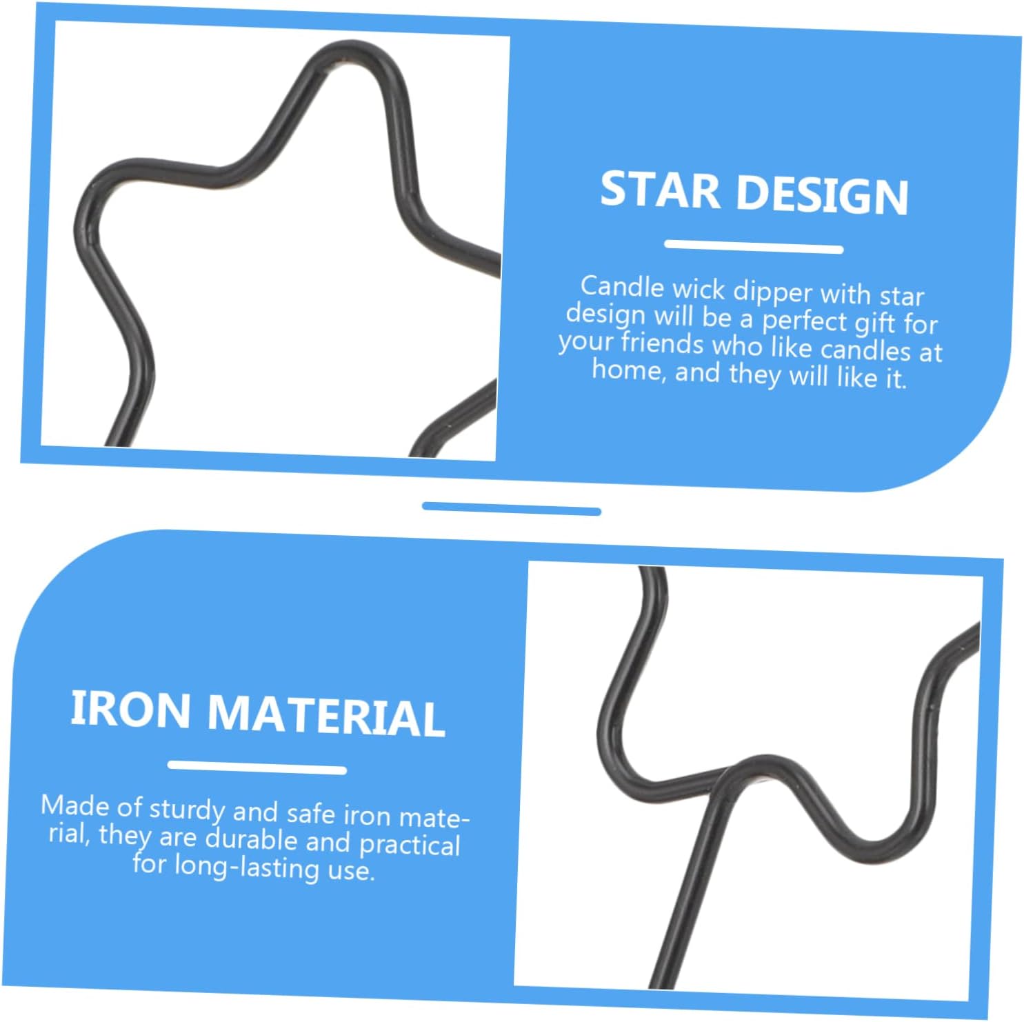 Alipis Star Design Candle Wick Trimmer Set 1