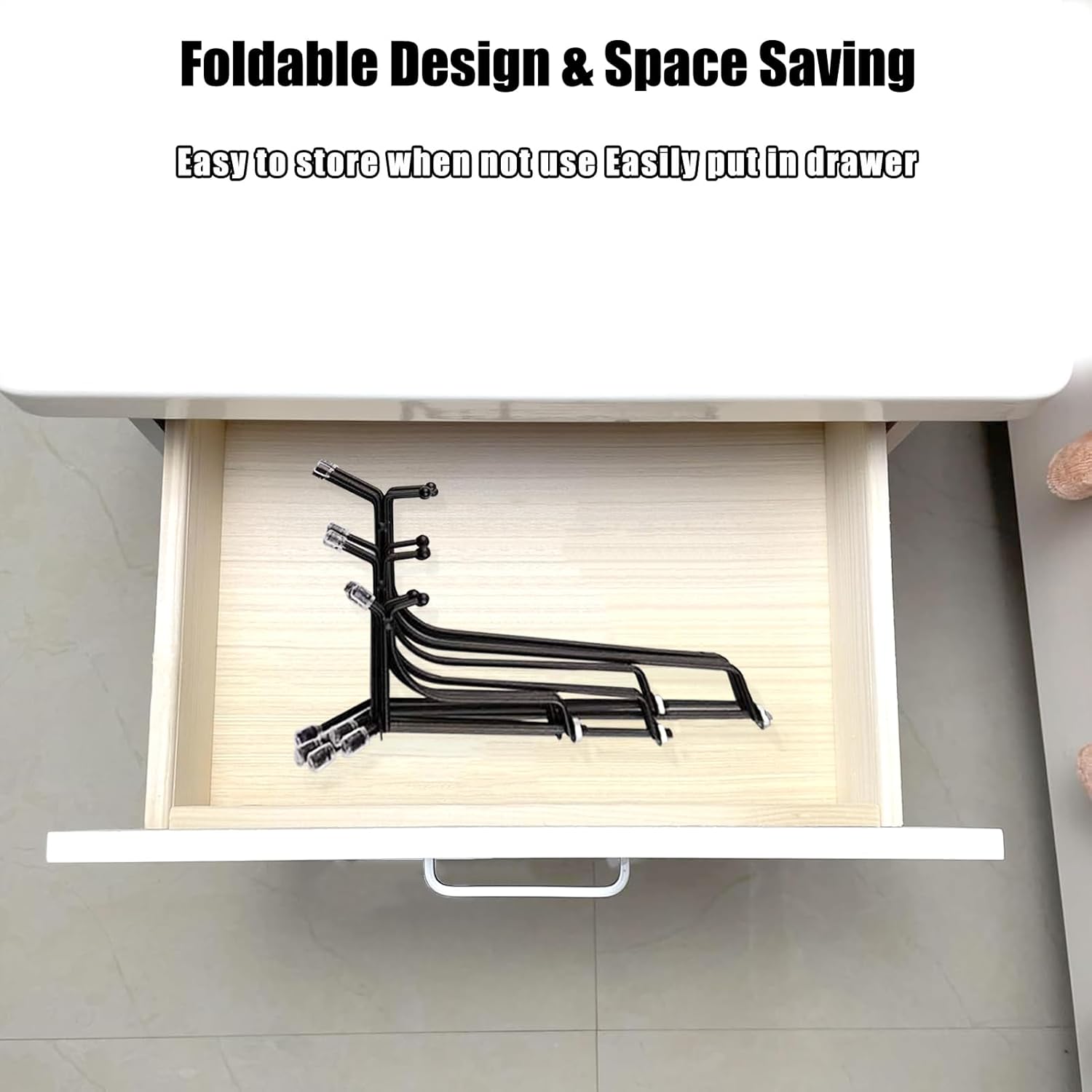 6 Pack Anti-Slip Iron Plate Stands for Display