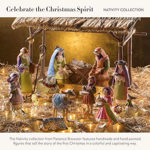 MACKENZIE-CHILDS Patience Brewster Nativity Figurine Set