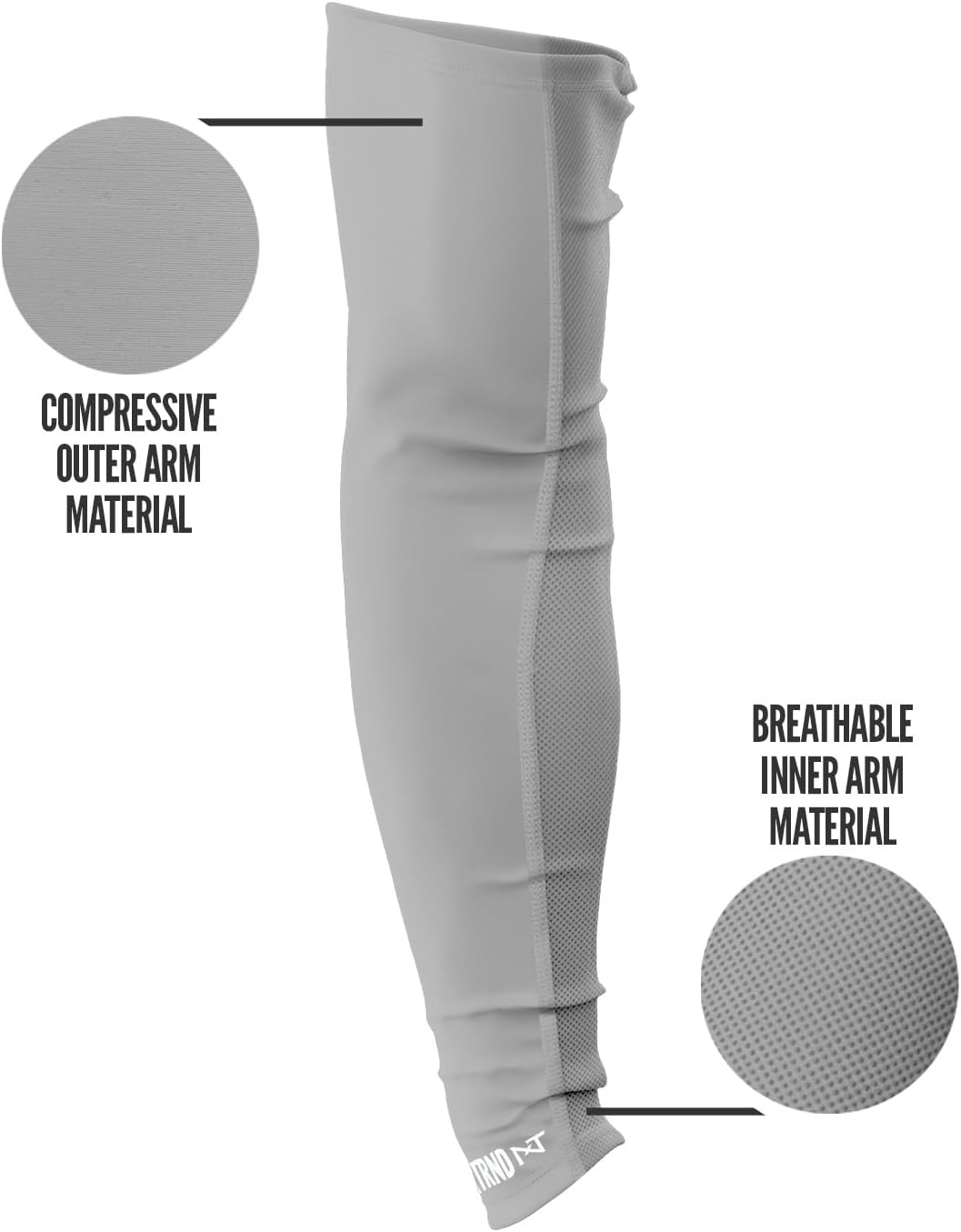 NXT NXTRND Air-TEK Arm Sleeves for Men Pair