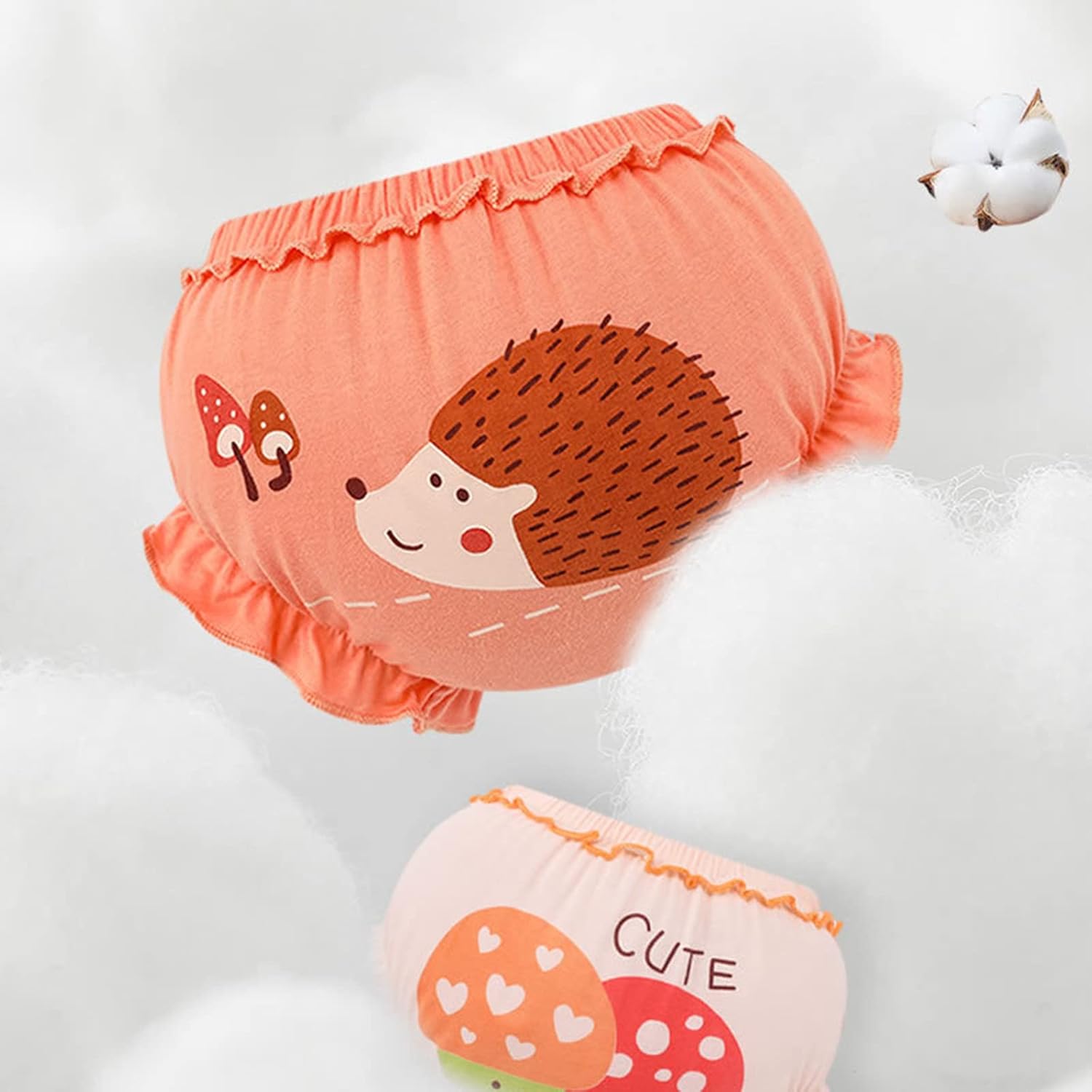 Baby Girls Diaper Cover Ruffle Bloomers Underwear 1