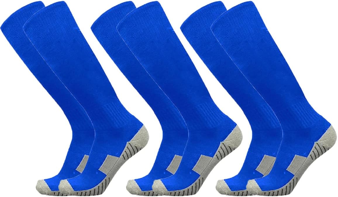 Thaplay Baseball Socks 3 Pairs for Kids Youths Adults 4-20 Years