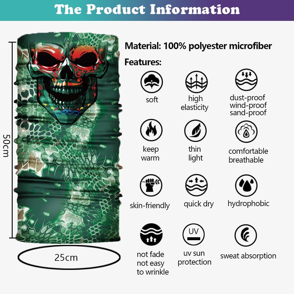 Sidasion Multi-Purpose UV Protection Face Mask