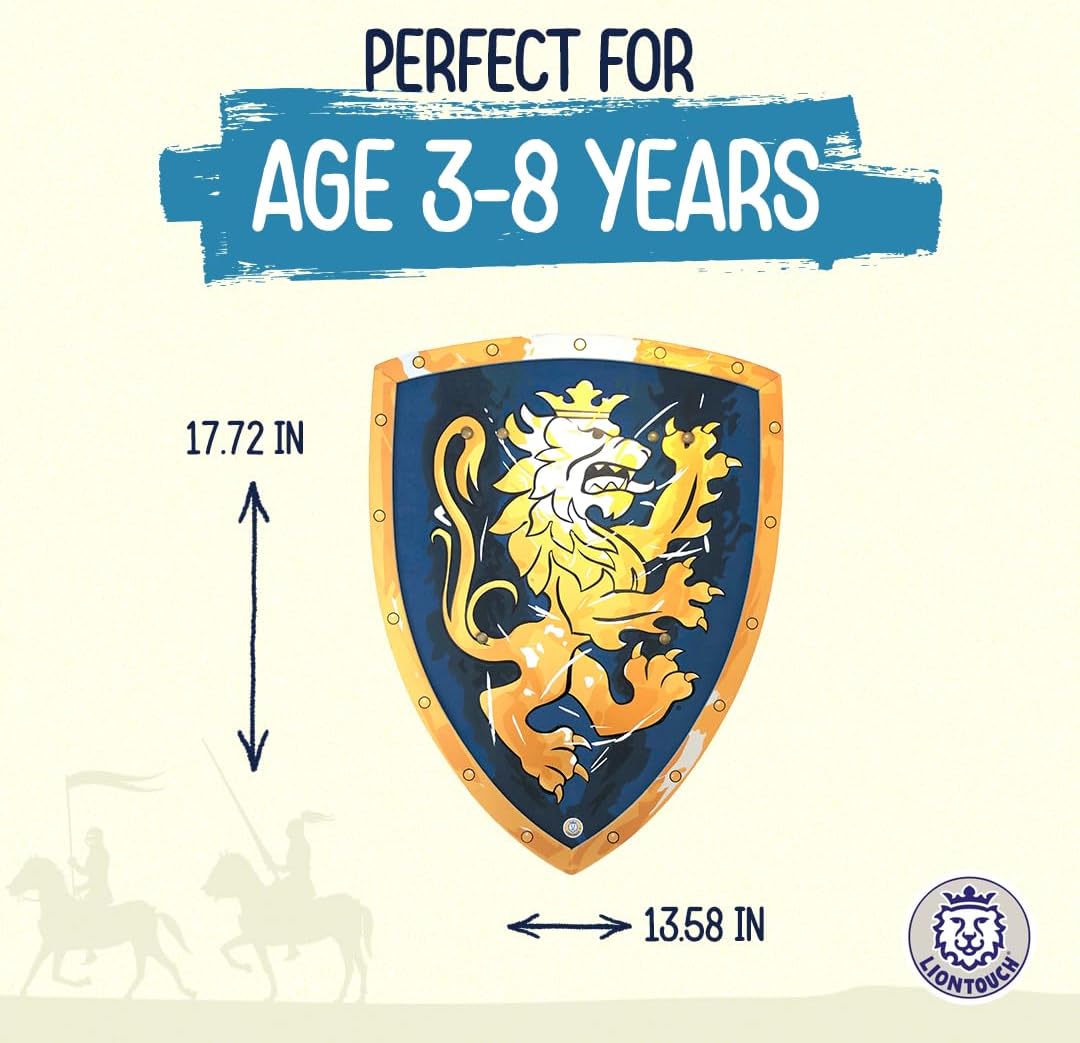 Liontouch Noble Knight Shield BlueLarge