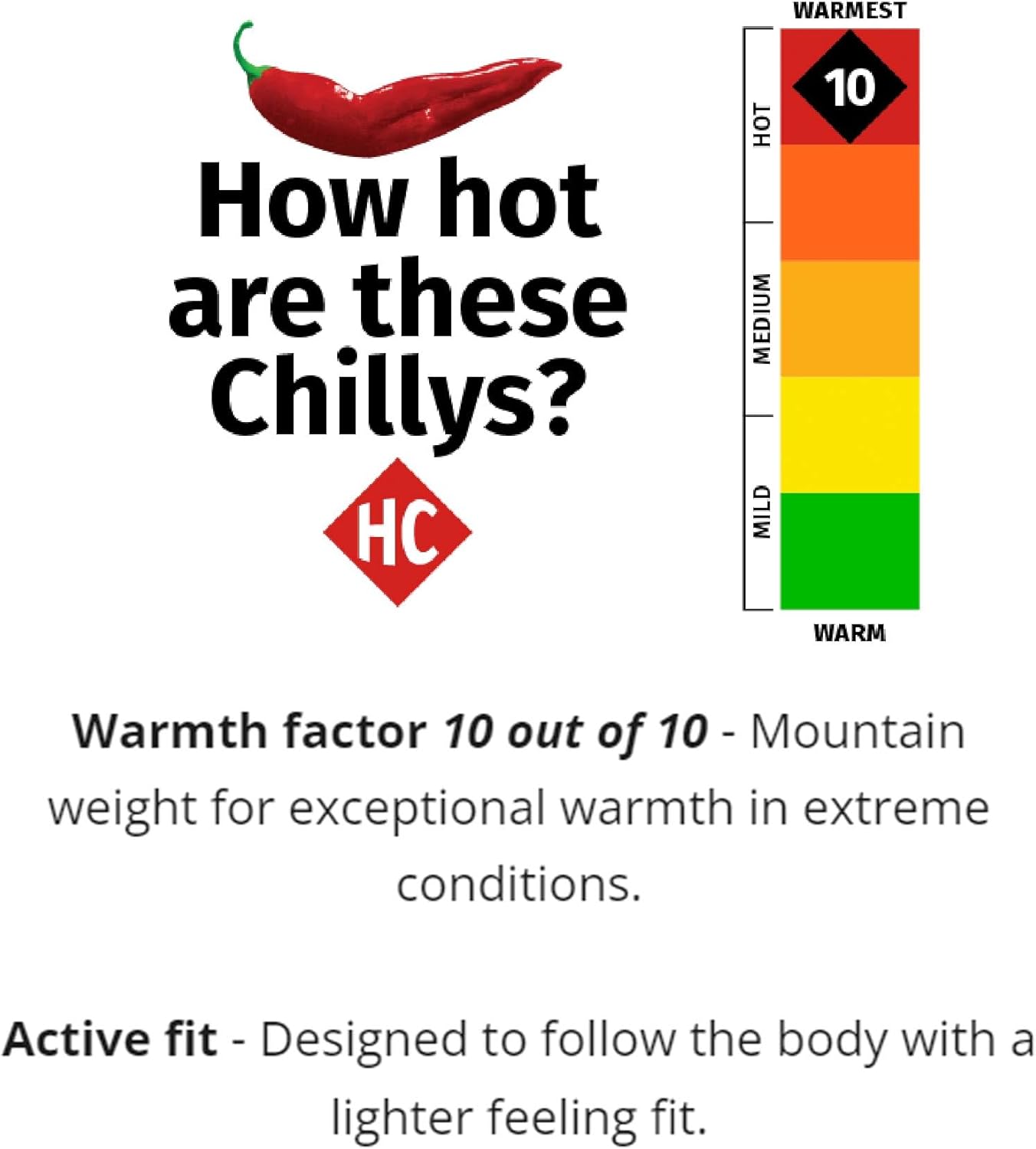 Hot Chillys Youth Mountain Bottom Heavyweight Base Layer