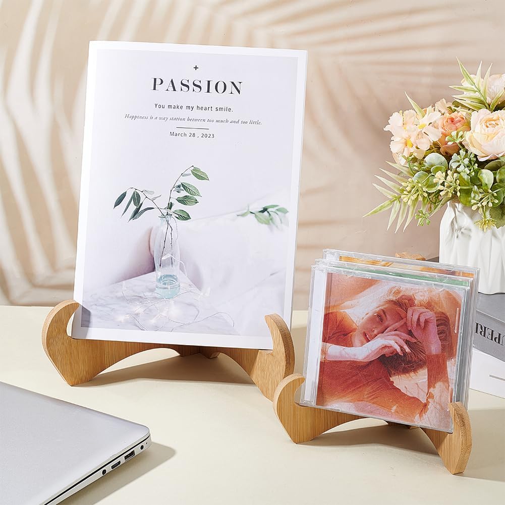 PH PandaHall 4 Pack Plate Stands for Display