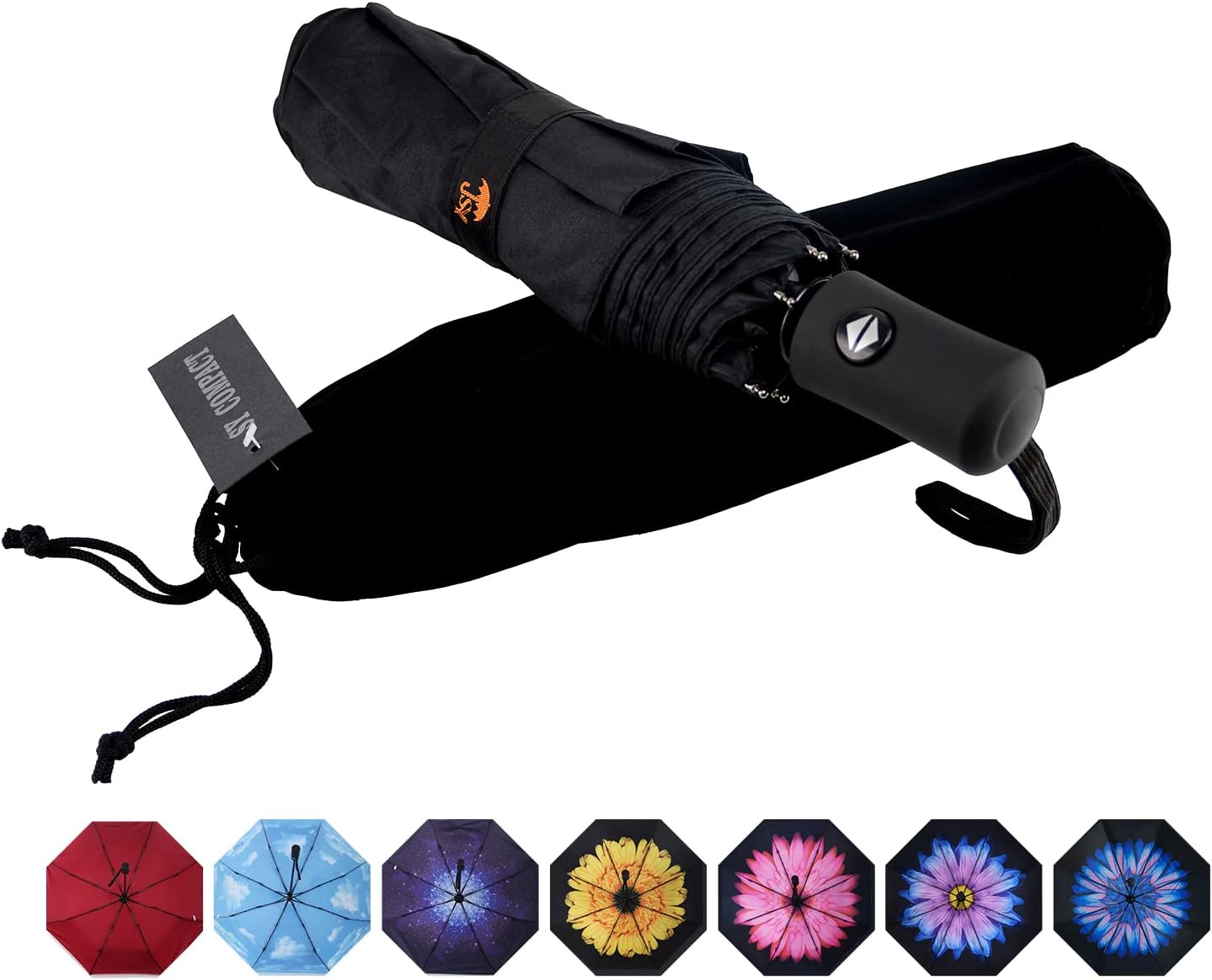 SY COMPACT Windproof Automatic Folding Umbrella