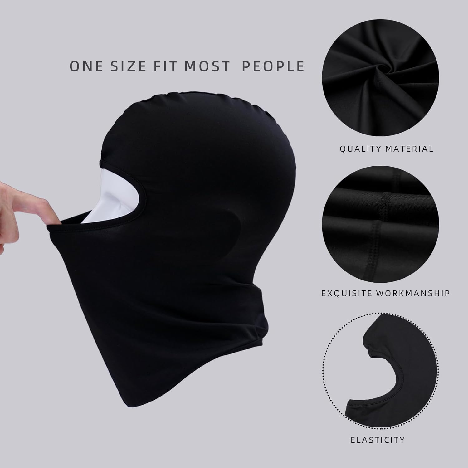 Ezovino Ski Mask Balaclava UV Protection Headwear