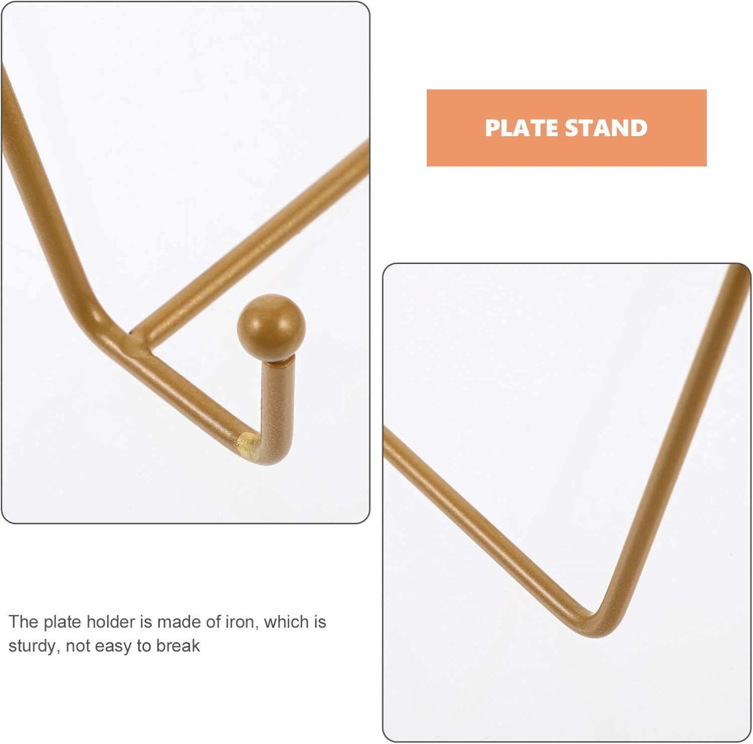 Alipis Heavy Duty Metal Plate Display Easel Stand 1