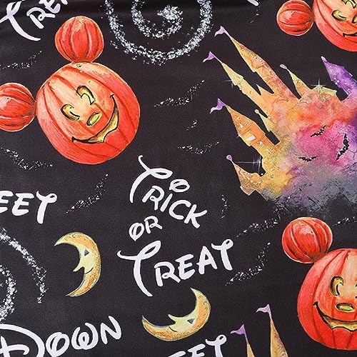 Halloween Costume Toddler Girls Dress with Pumpkin Spider Ghost Print