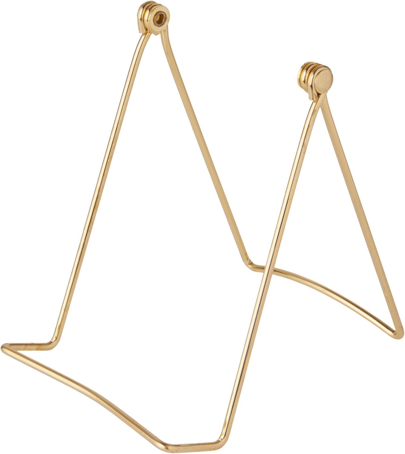 Bards Folding Gold Wire Easel Stand for Display