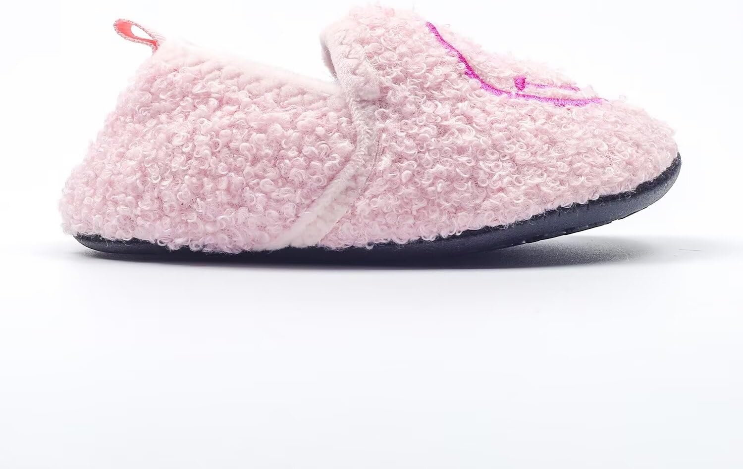 Kids Slippers with Cute Smile Faces Non-Slip Rubber Sole