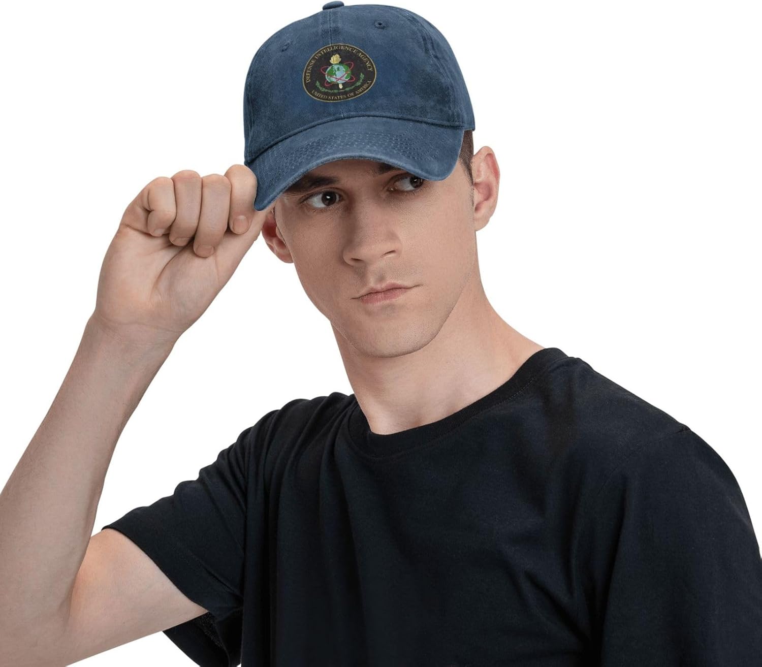 Defense Intelligence Agency Black Baseball Cap for Men and Women