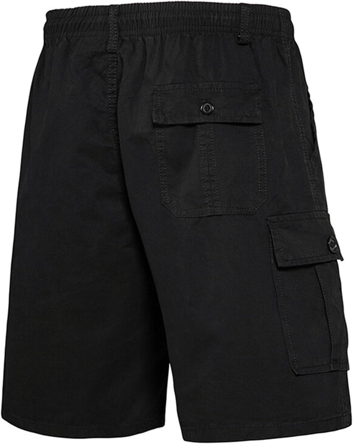 Finelylove Mens Cargo Shorts - Elastic Waist Quick Dry Durable