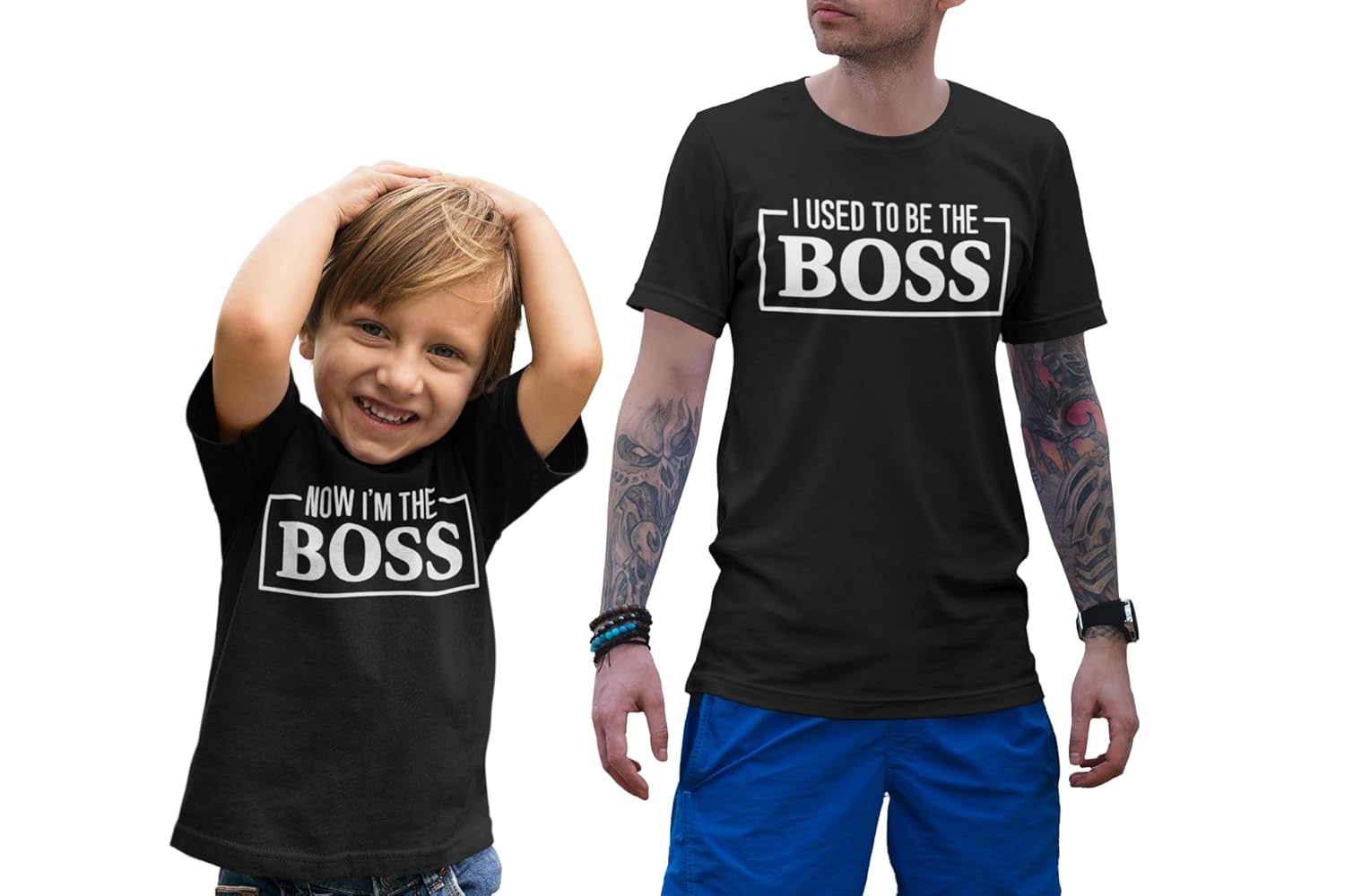 Winoxy Designs TWO SHIRTS - The Boss 1