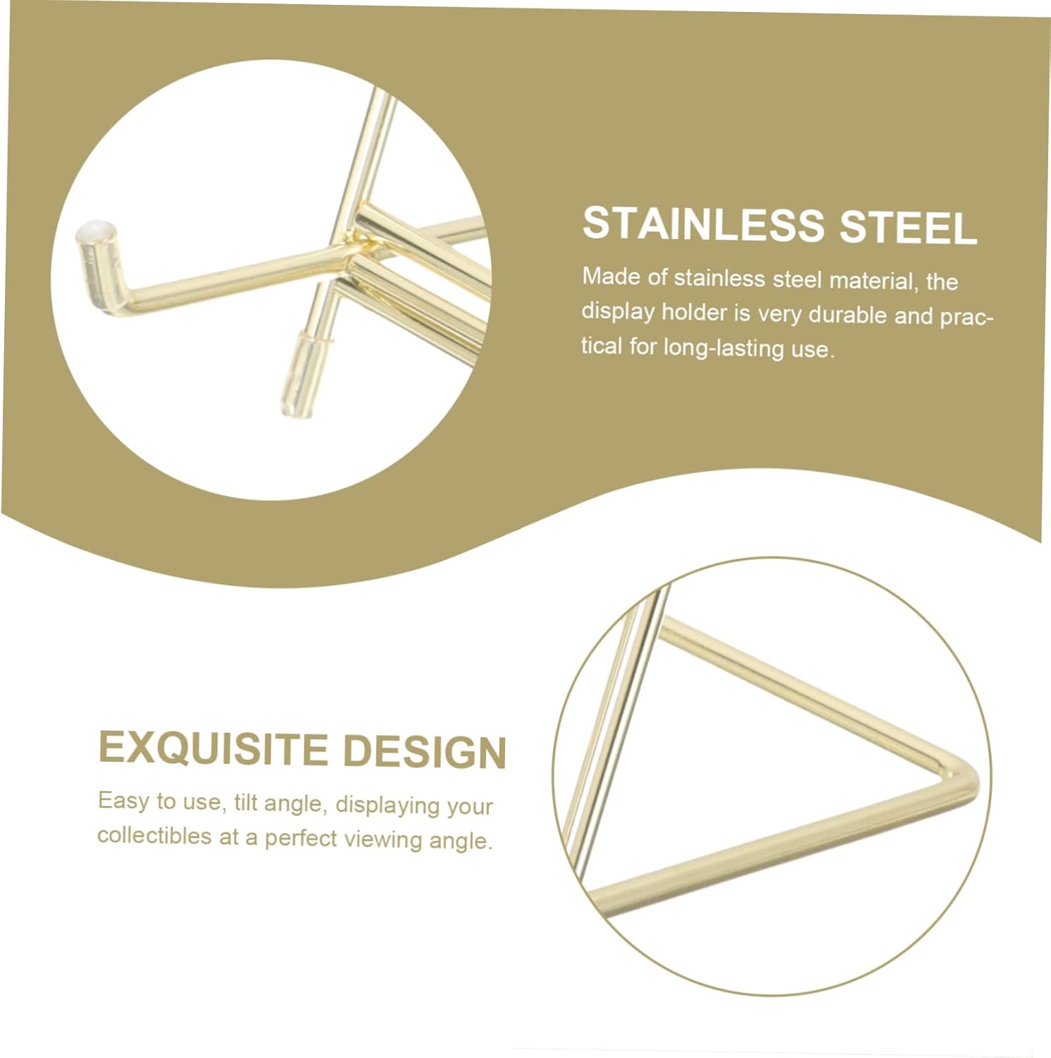 GOOHOCHY Metal Easel for Display Silver