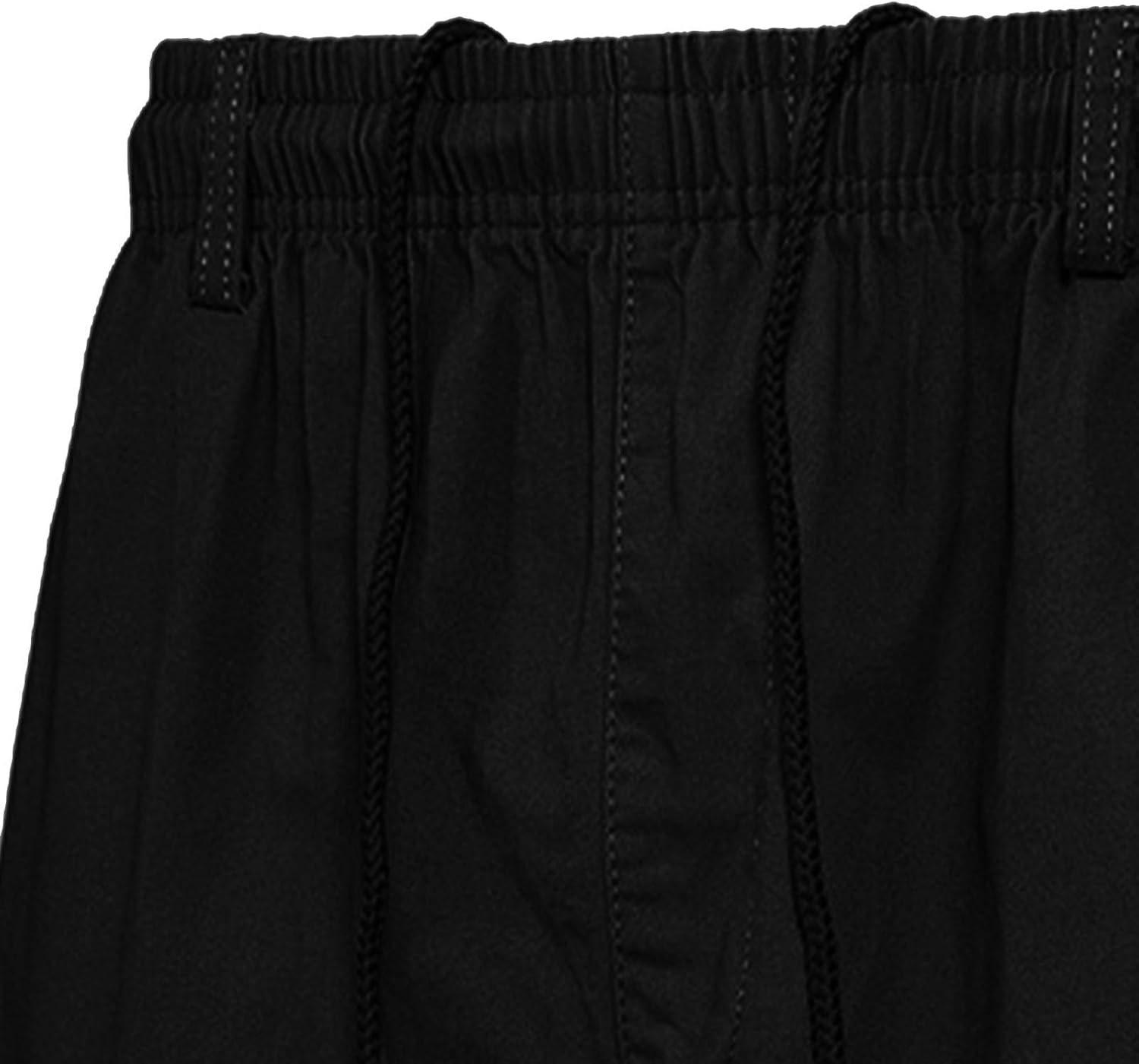 Finelylove Mens Cargo Shorts - Elastic Waist Quick Dry Durable
