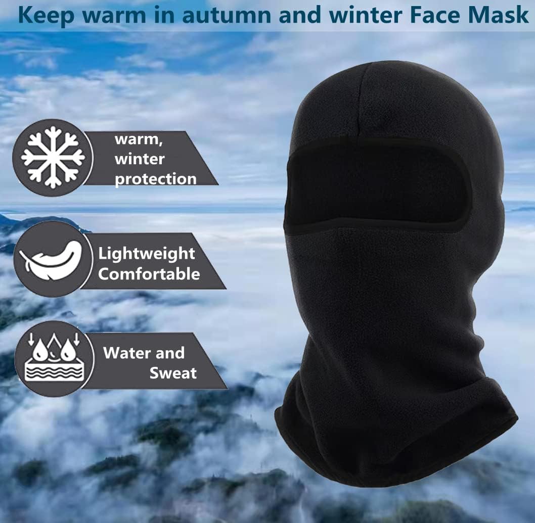 JUSDIQIR Multi-Function Ski Mask Balaclava