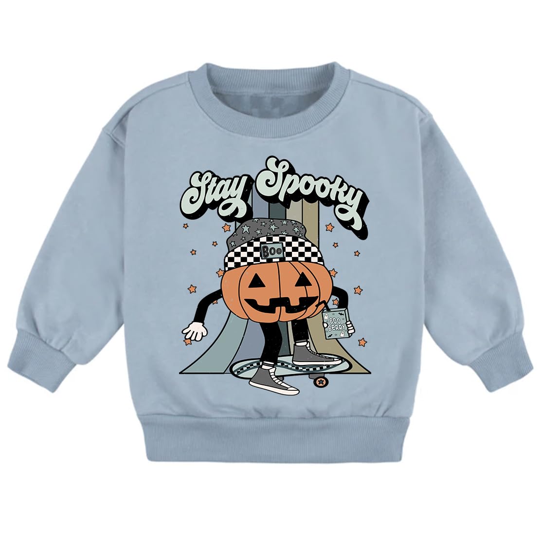 2-Piece Pumpkin Fleece Set for Baby Boy Girl Halloween
