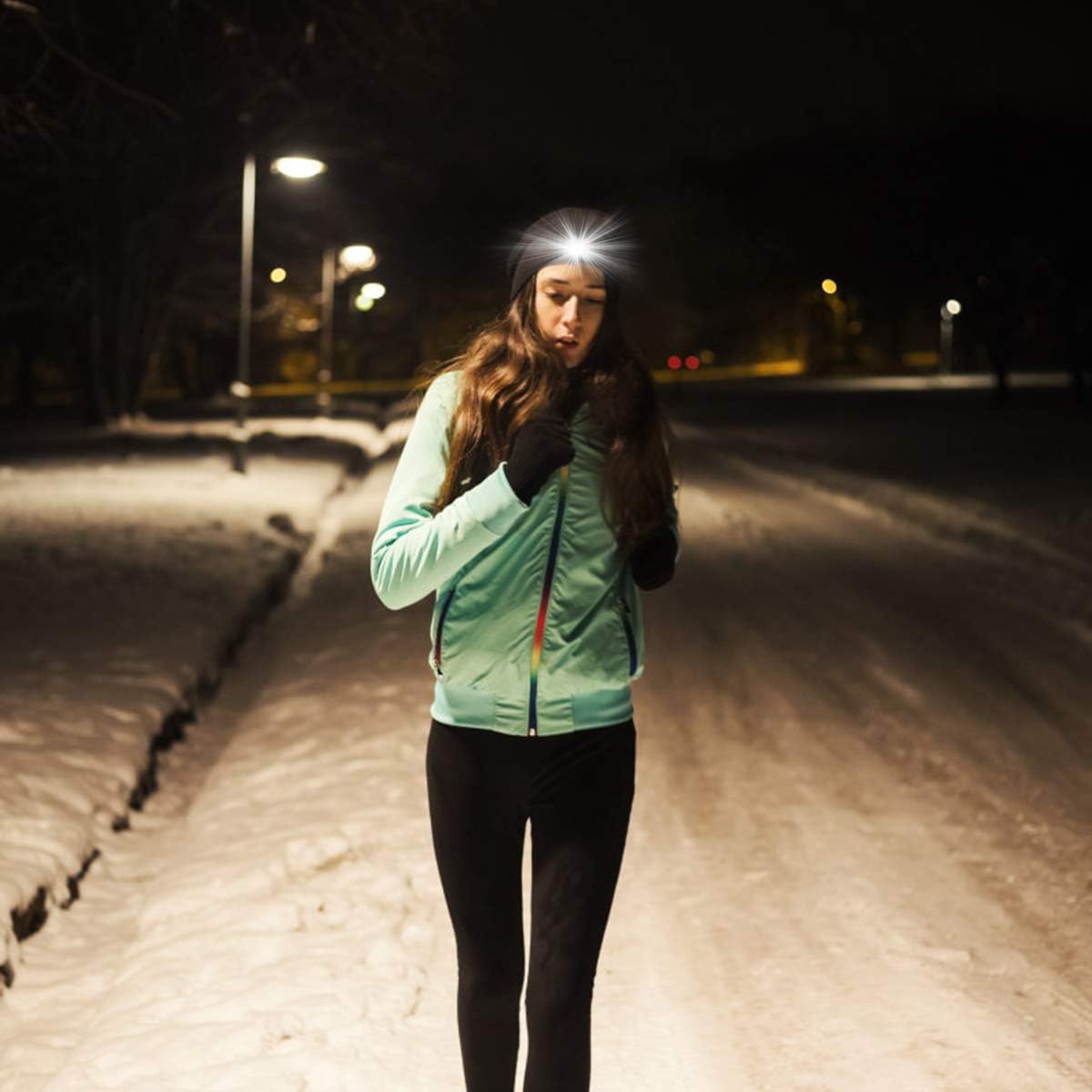 Tutuko LED Beanie with Flashlight USB Rechargeable
