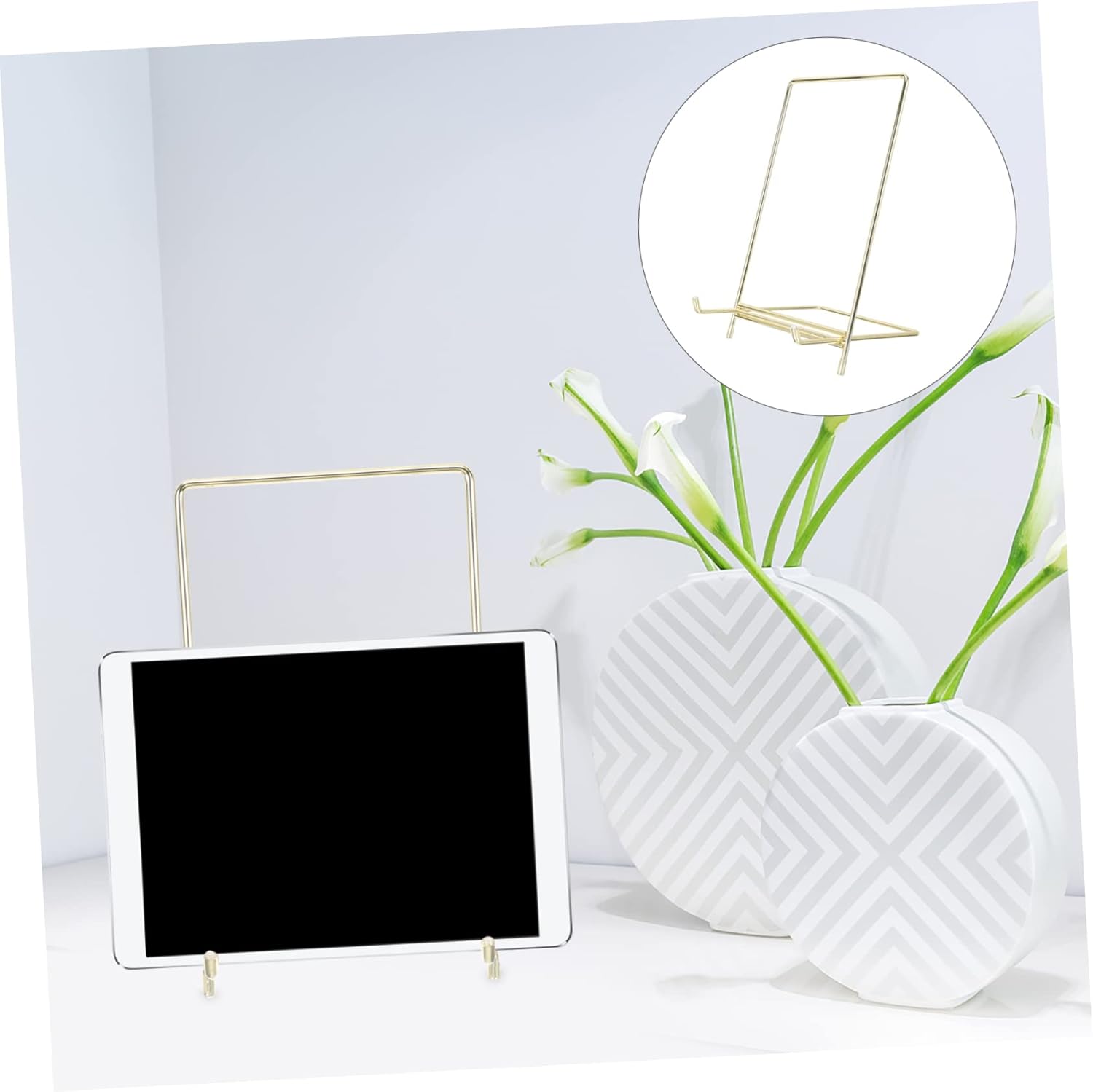 Unomor Stylish Display Stand for Books Artwork and Photos