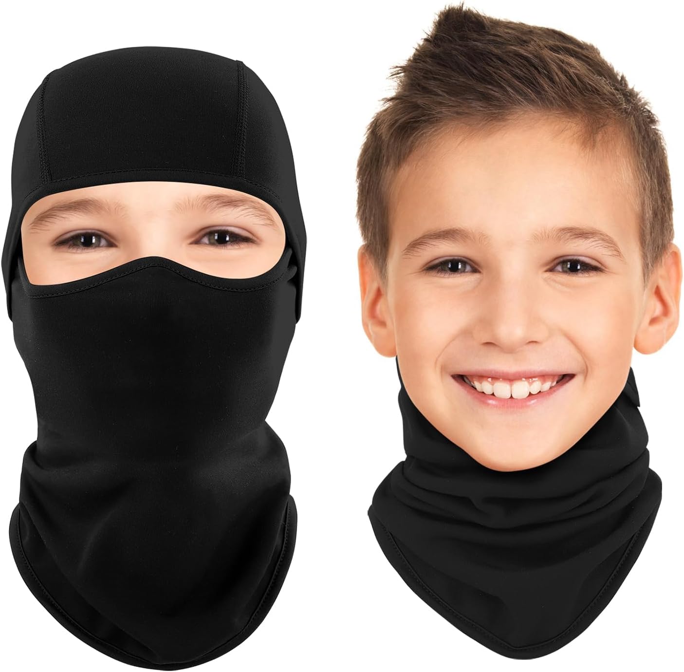 Ameceres Kids Balaclava Ski Mask Winter Cold Weather Windproof Face Cover