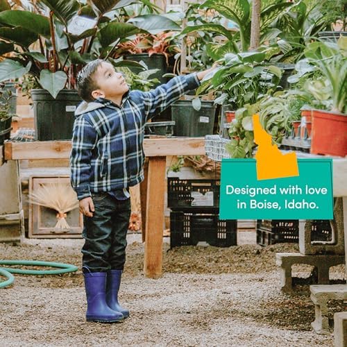 Lone Cone Premium Rain Boots for Kids with Solid Design