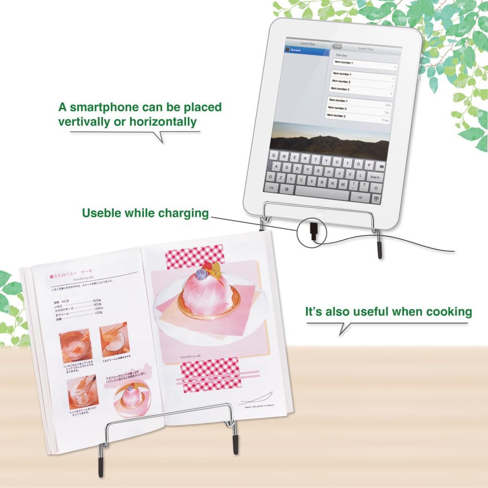 Asmix Asuka DB523 Silver Display Easel Stand for Plates Books Photos